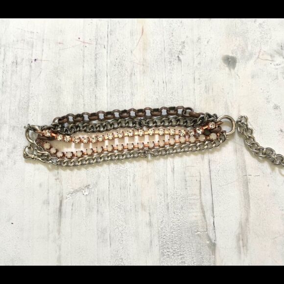 Multi strand chain bracelet - Picture 2 of 7